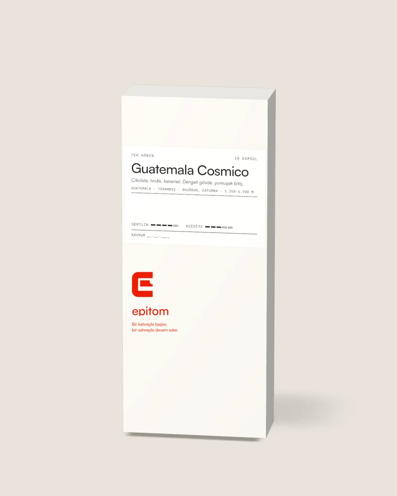 Guatemala Cosmico kapsül paketleri, onar kapsüllük