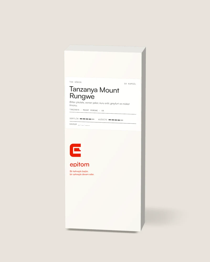 Tanzanya Mount Rungwe kapsül paketleri, onar kapsüllük